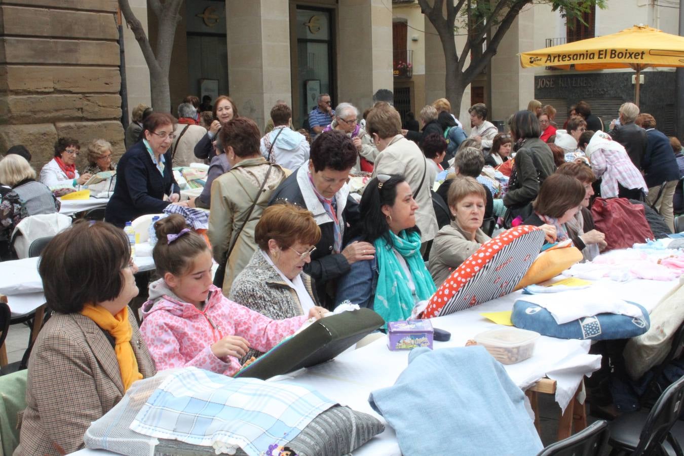 Encuentro de bolilleras en Alfaro