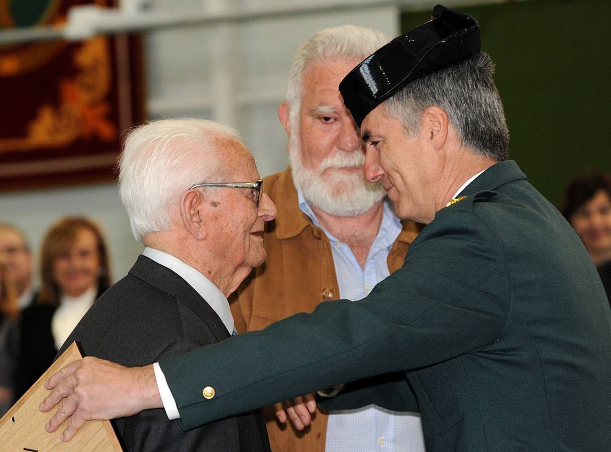 Celebración del 170 aniversario de la fundación de la guardia Civil