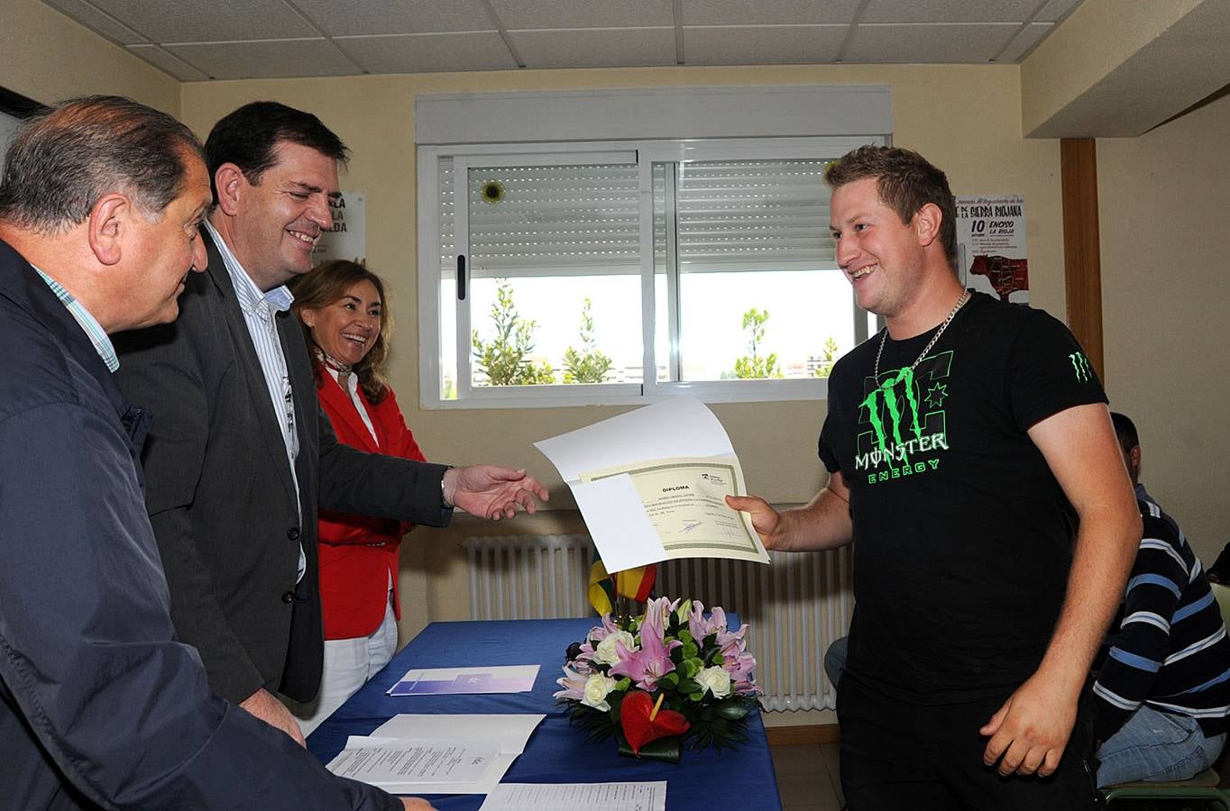 Entrega de diplomas de los jóvenes agricultores