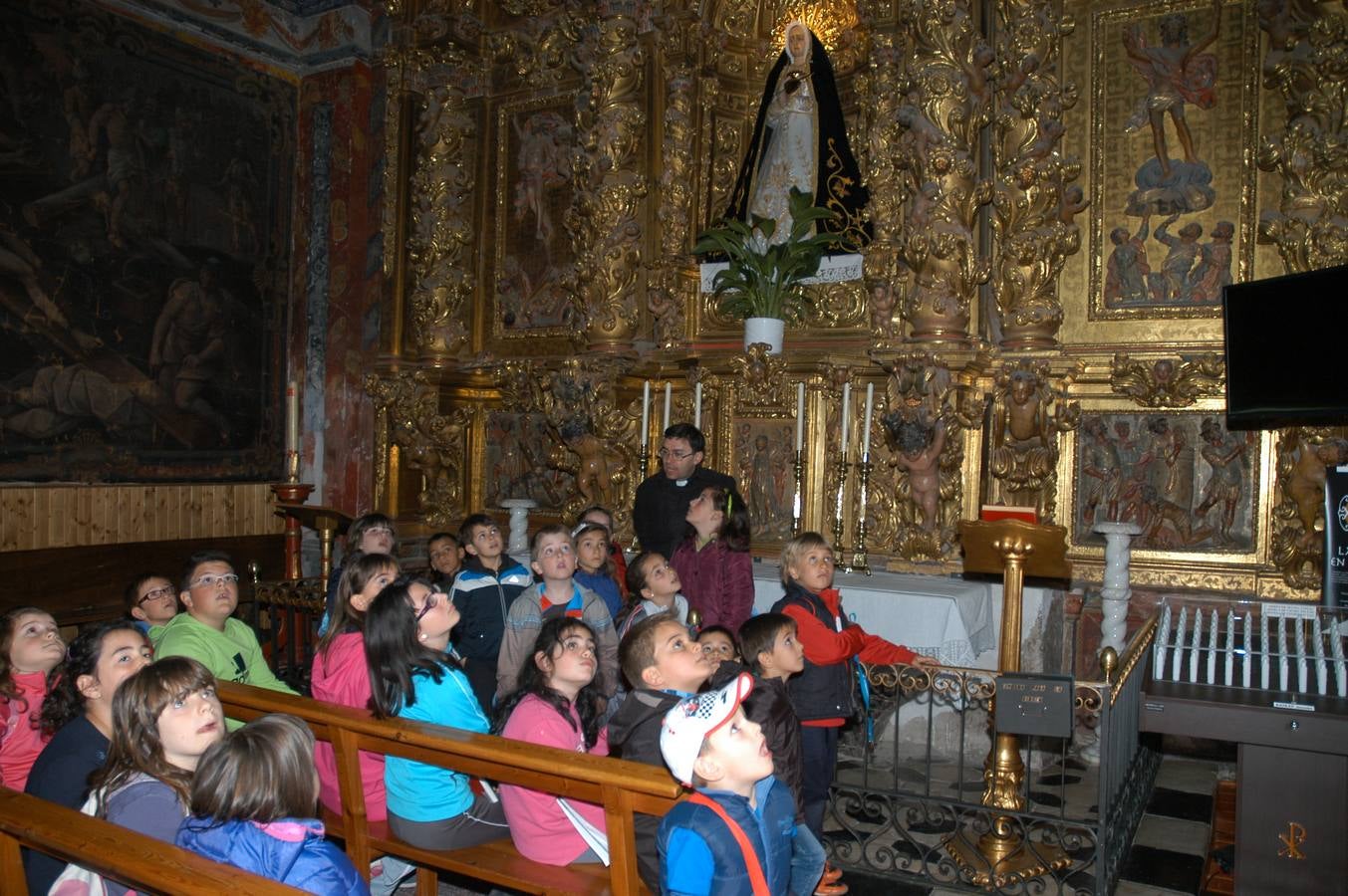 Alumnos de Cornago e Igea, de visita cultural