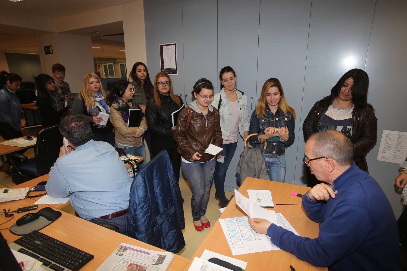 Visita del Centro de Formación Profesional La Planilla de Calahorra