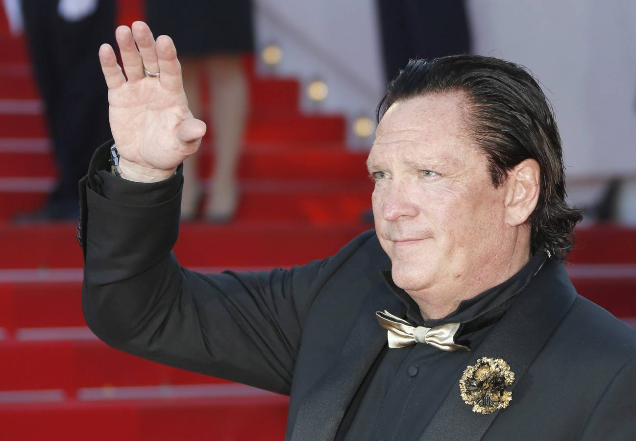 Michael Madsen, a su llegada a la alfombra roja