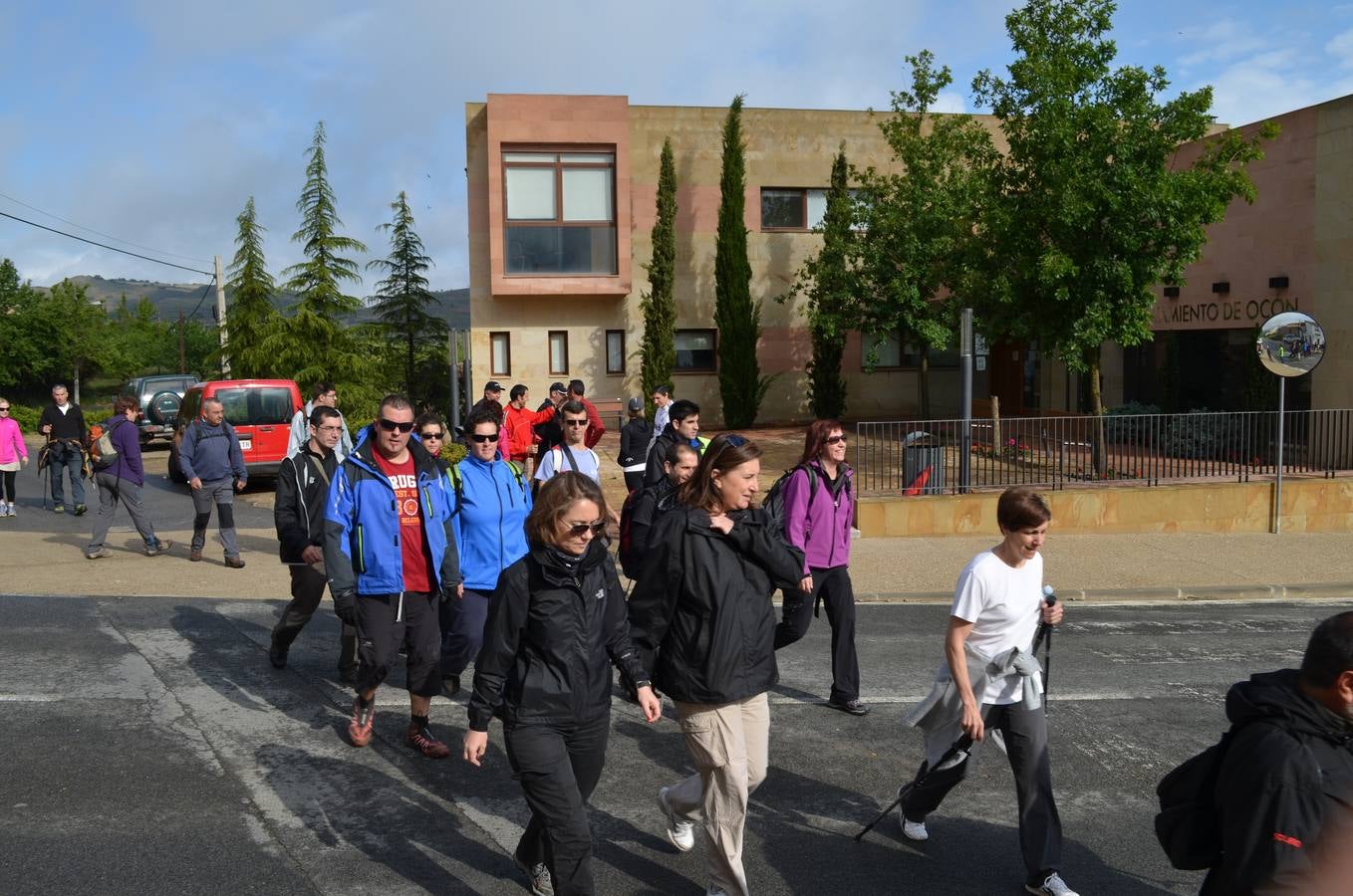 Marcha por los pueblos de Ocón