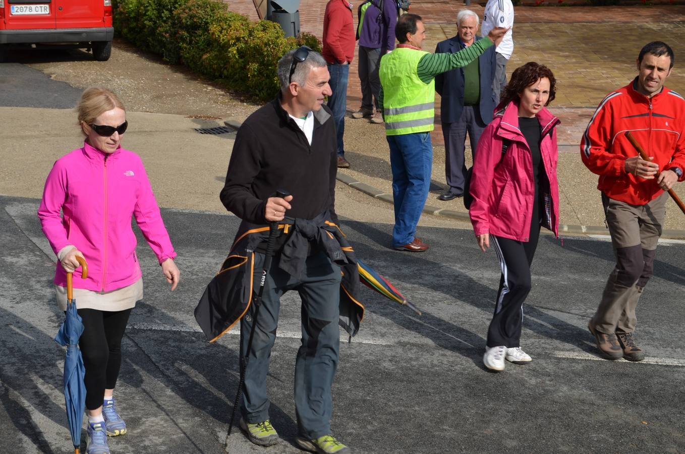 Marcha por los pueblos de Ocón