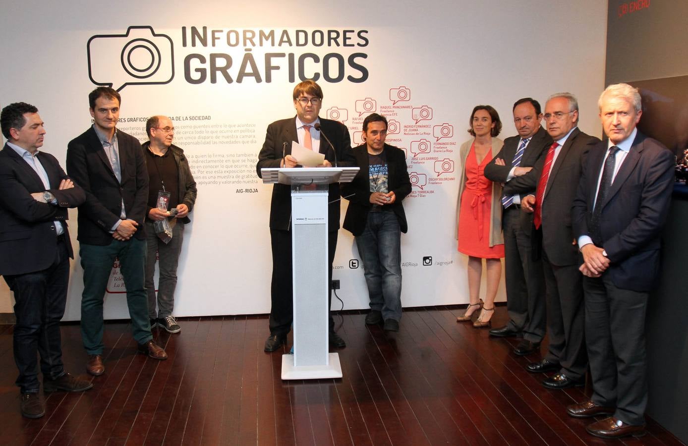 Inauguración de la muestra &#039;Informadores Gráficos 2013&#039;
