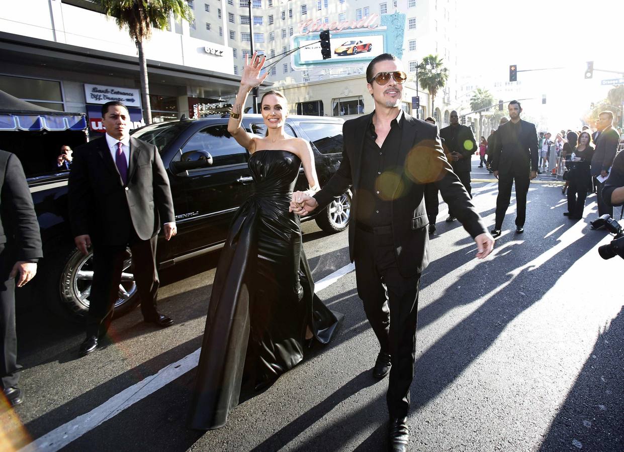 Brad Pitt y Angelina Jolie, en el estreno de &#039;Maléfica&#039;