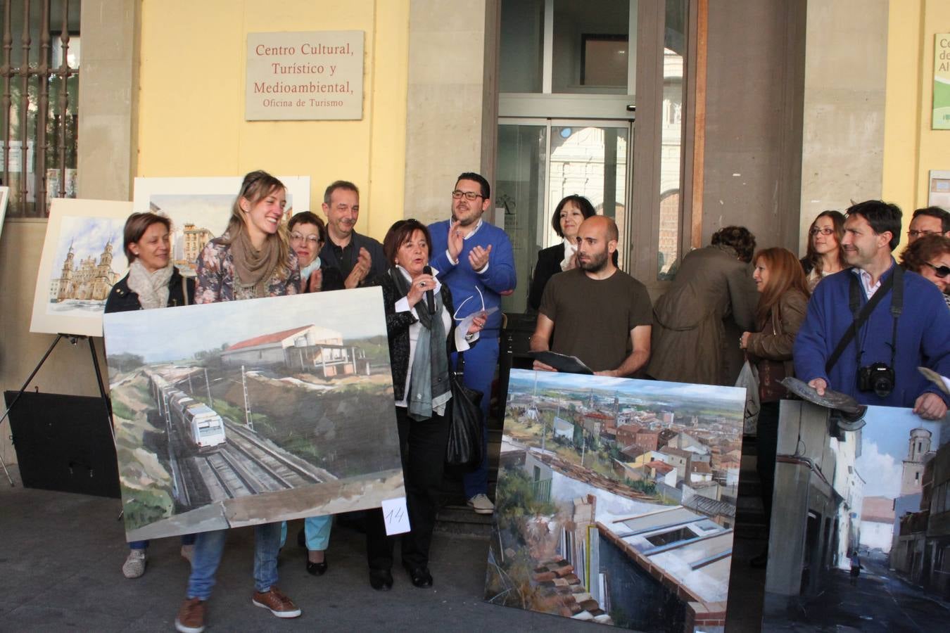 Concurso de pintura al aire libre en Alfaro