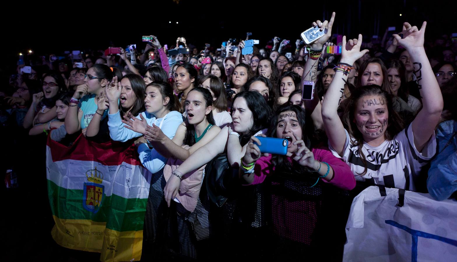 Concierto de Malú en el Palacio de los Deportes