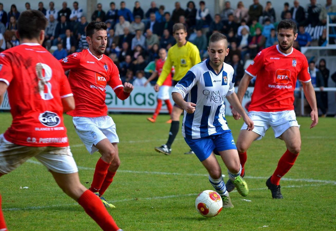 La afición y el partido en el Náxara-Puertollano