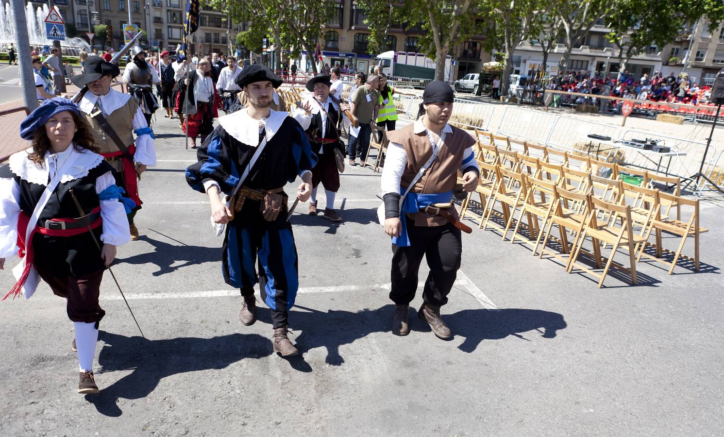 Desfile de caballeria