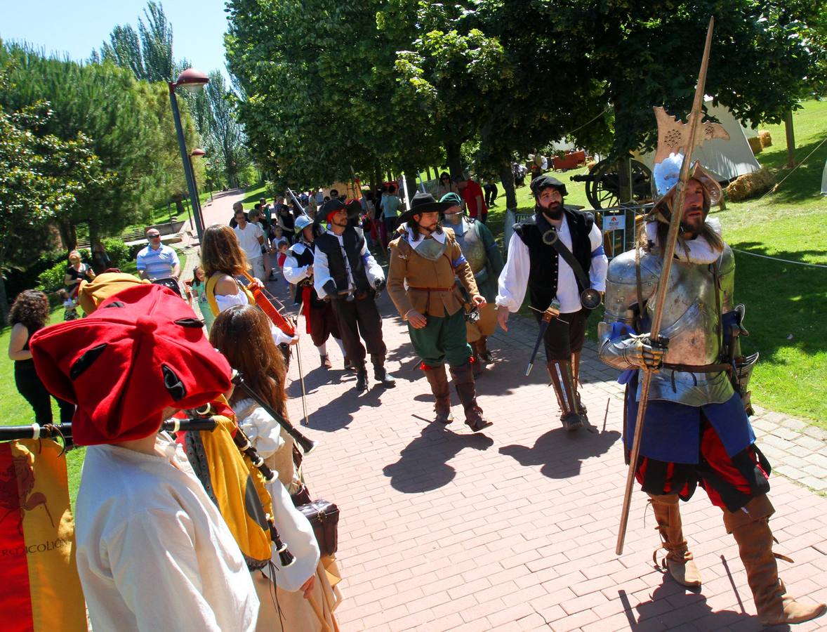 Campamento de la milicia logroñesa