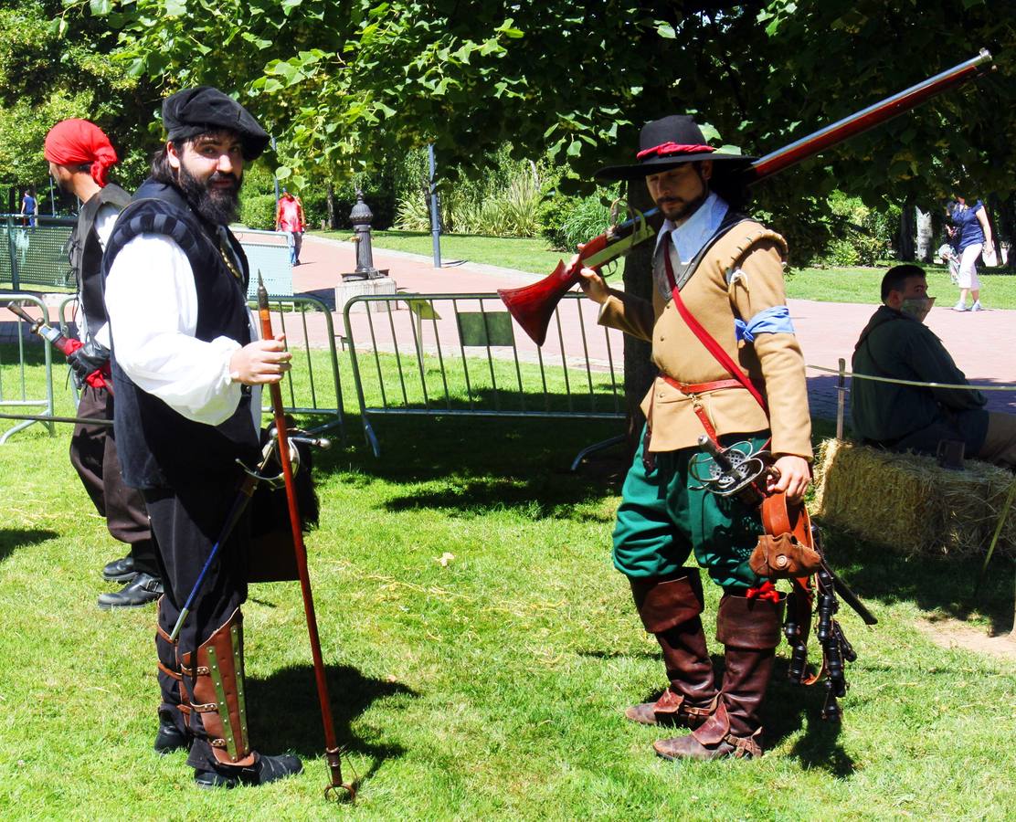 Campamento de la milicia logroñesa