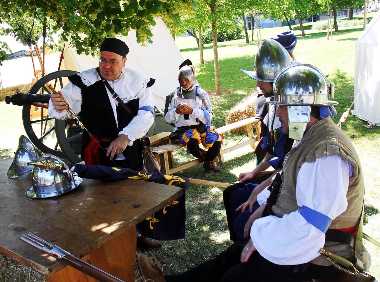Campamento de la milicia logroñesa