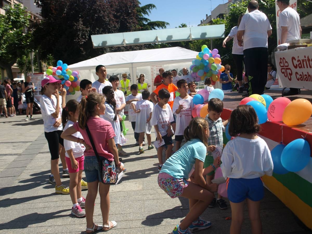 Marcha solidaria de Cáritas en Calahorra