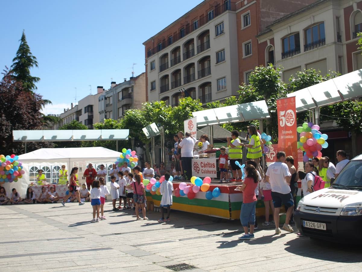 Marcha solidaria de Cáritas en Calahorra