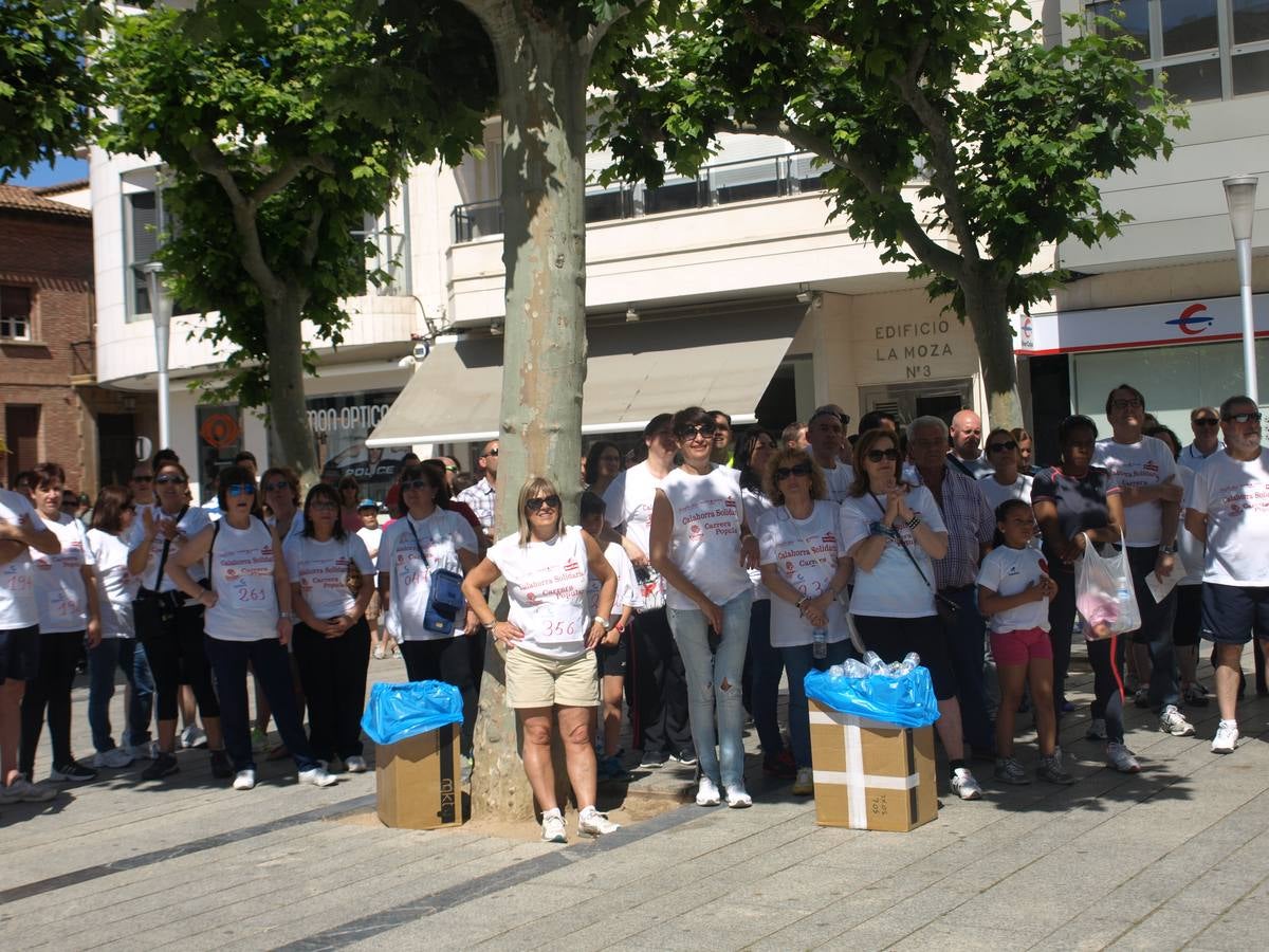 Marcha solidaria de Cáritas en Calahorra