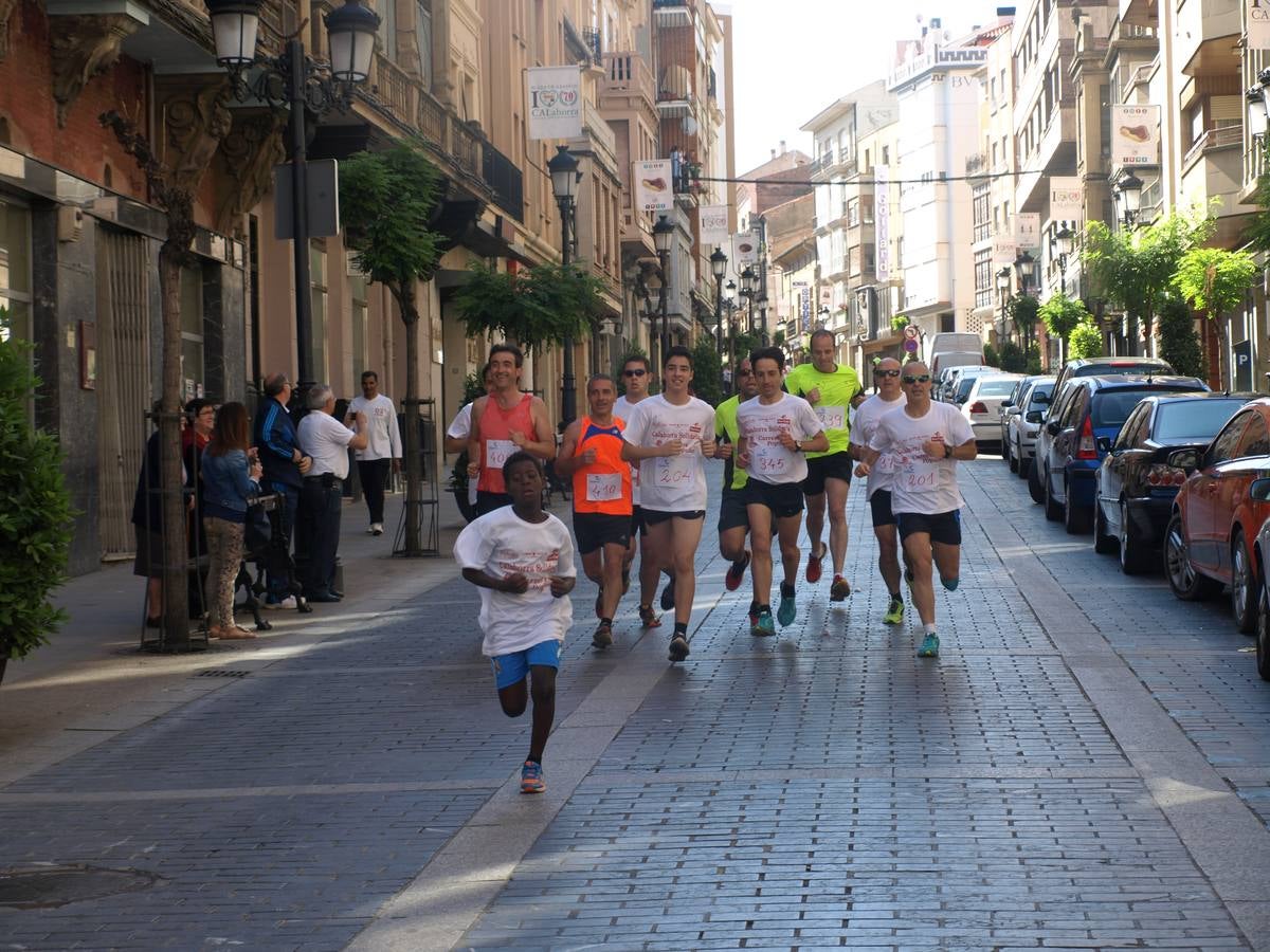 Marcha solidaria de Cáritas en Calahorra