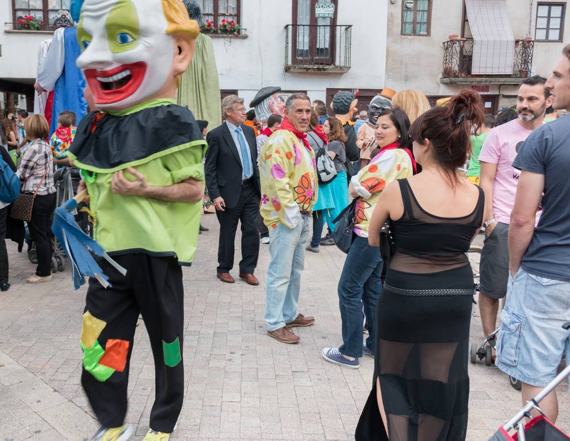 Primer día de las fiestas por Santa Bárbara en Ezcaray