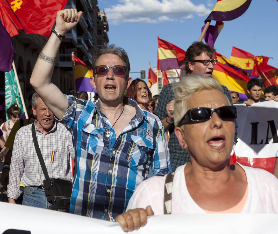 Unas 400 personas se reúnen en Logroño &#039;por la consulta ciudadana&#039; sobre la República