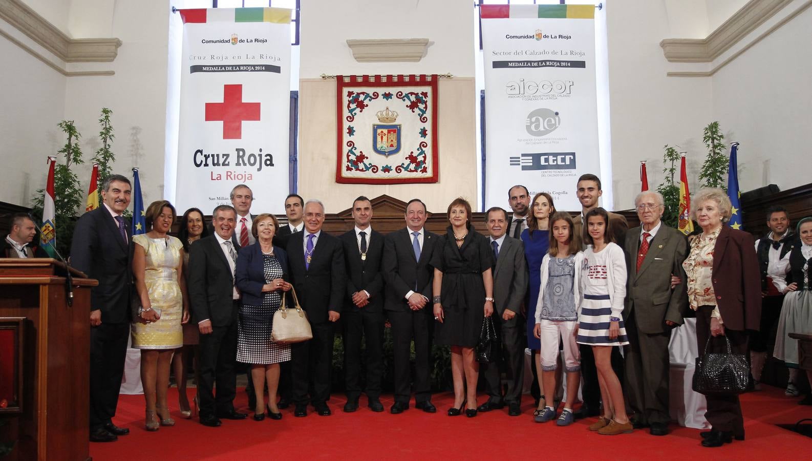 Entrega en San Millán de las Medallas de La Rioja