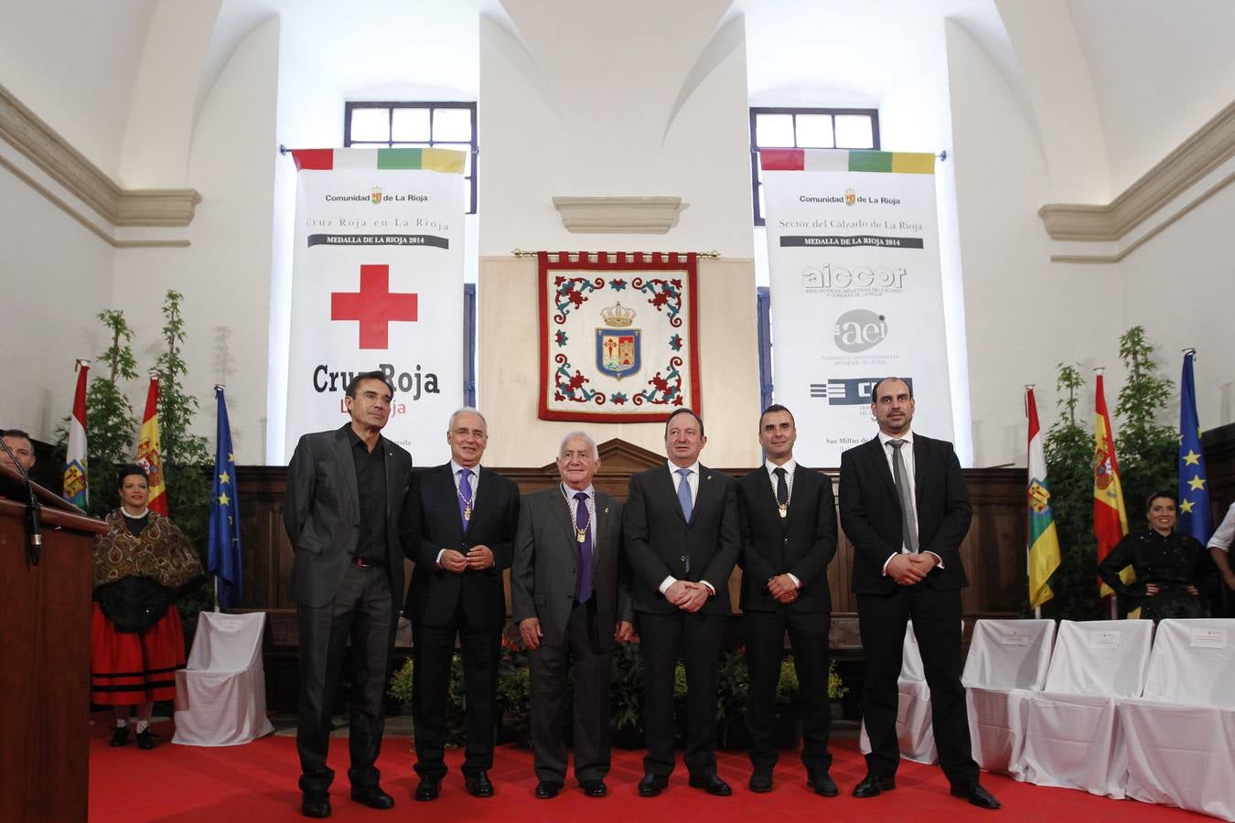 Entrega en San Millán de las Medallas de La Rioja