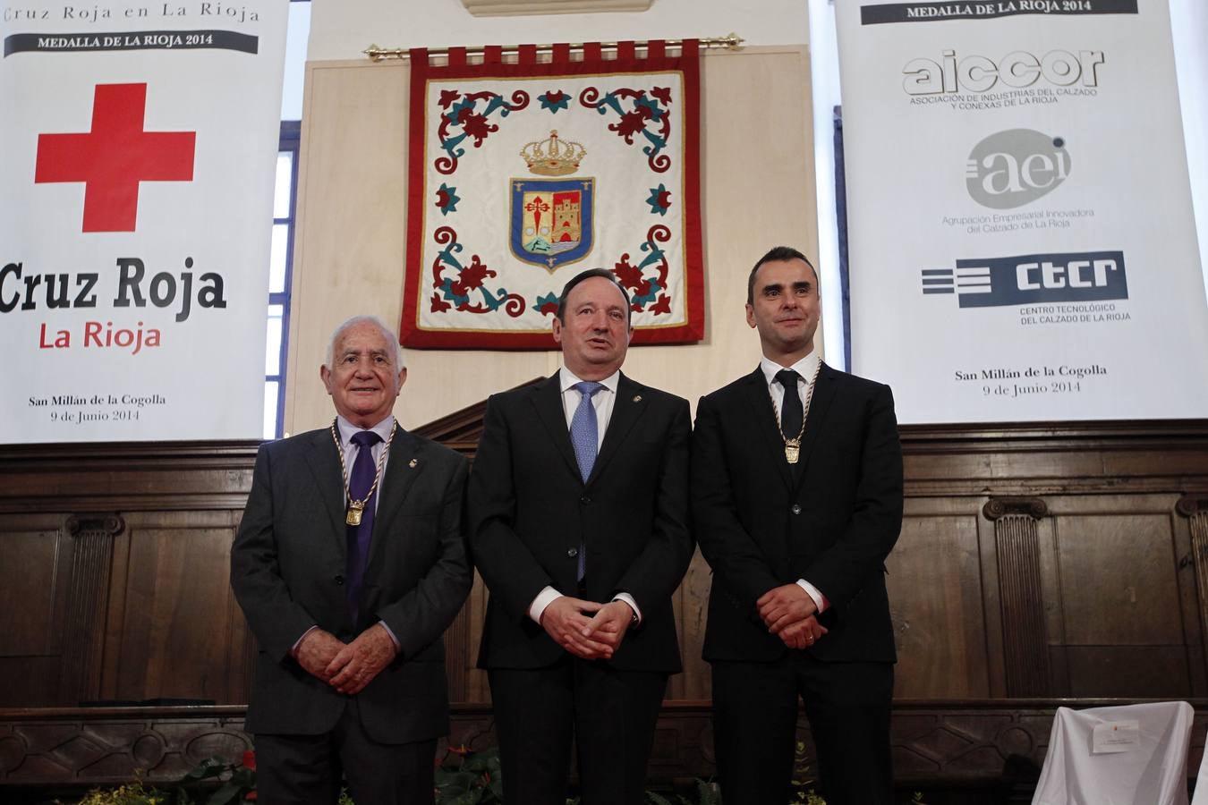 Entrega en San Millán de las Medallas de La Rioja