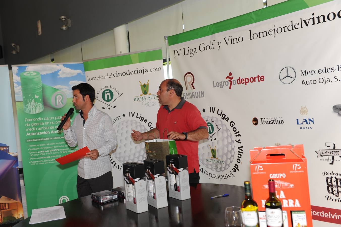 Entrega de premios del Torneo Marqués de Riscal