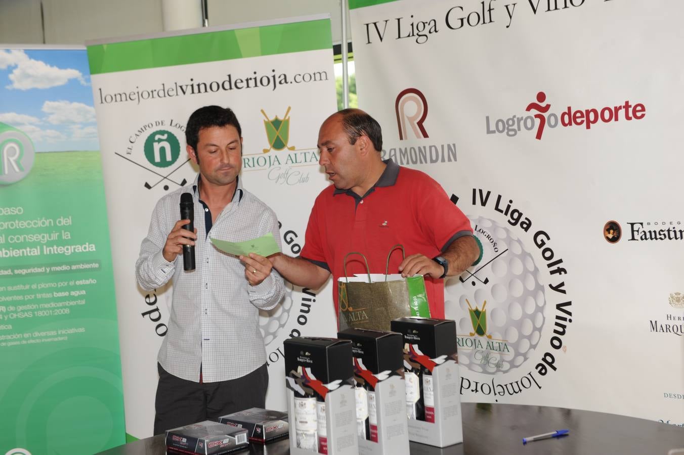 Entrega de premios del Torneo Marqués de Riscal