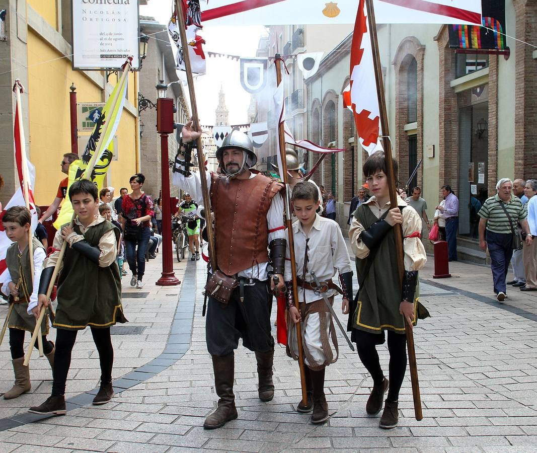 Los niños, protagonistas de la fiesta en las calles de Logroño