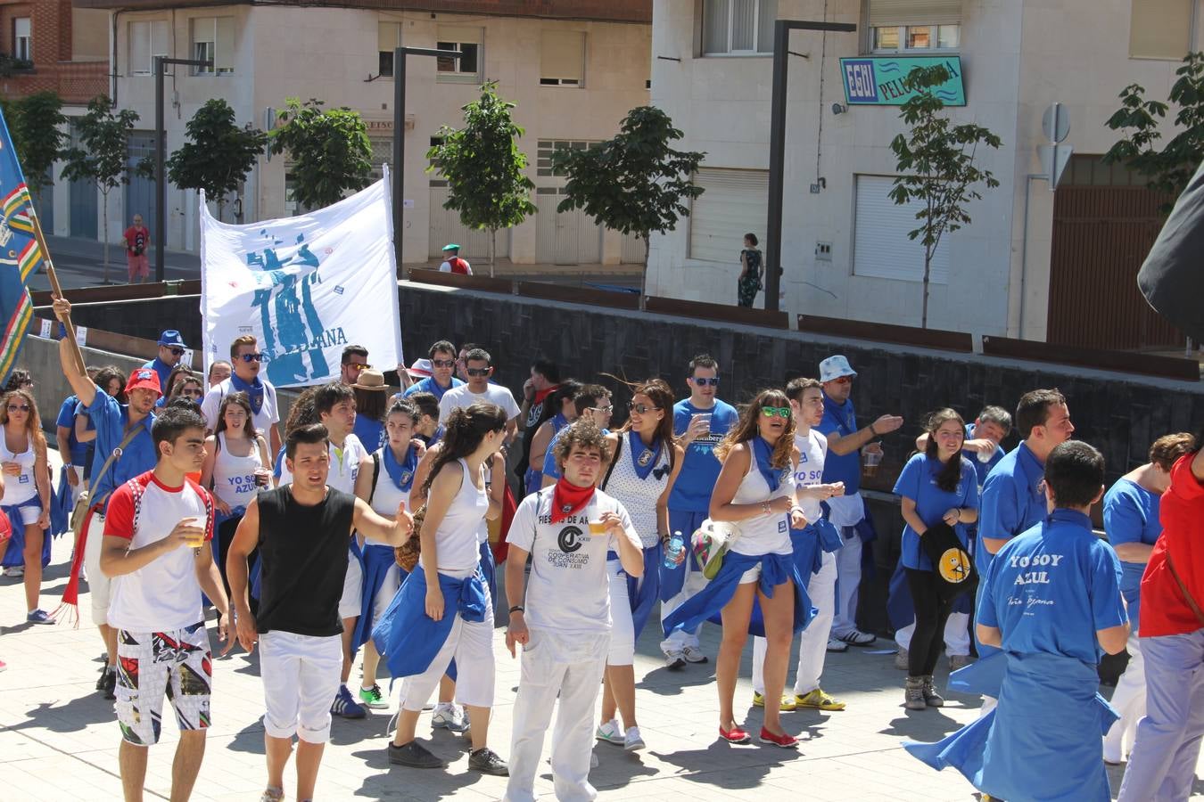 Concentración de 1.600 peñistas en Arnedo