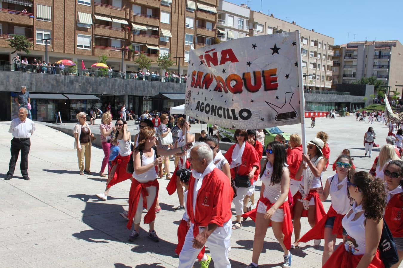 Concentración de 1.600 peñistas en Arnedo