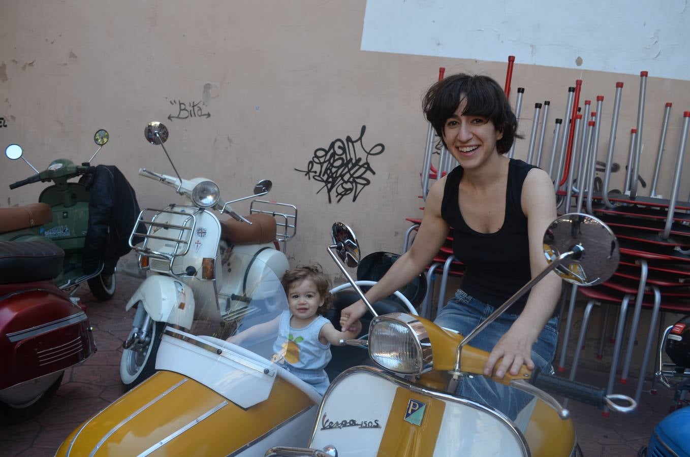 Calahorra disfruta de una concentración de scooters