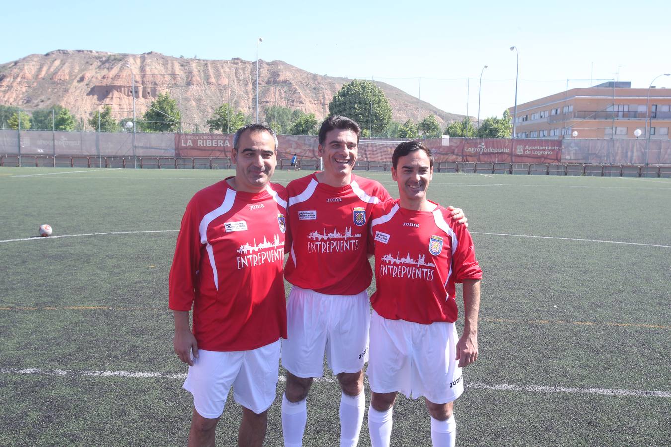 Triangular con el Club Deportivo Logroñés de Veteranos, Zaragoza y Villegas