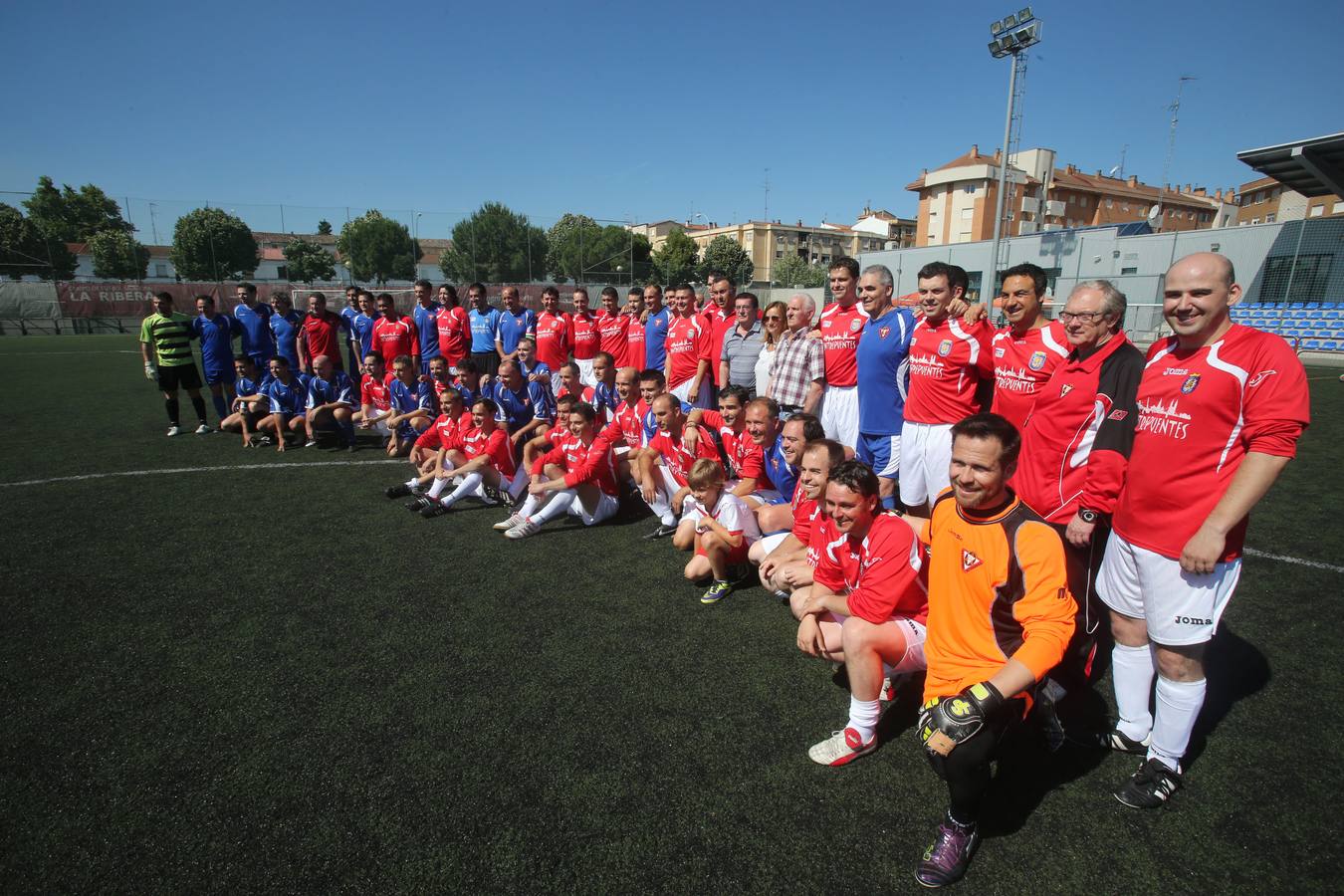 Triangular con el Club Deportivo Logroñés de Veteranos, Zaragoza y Villegas