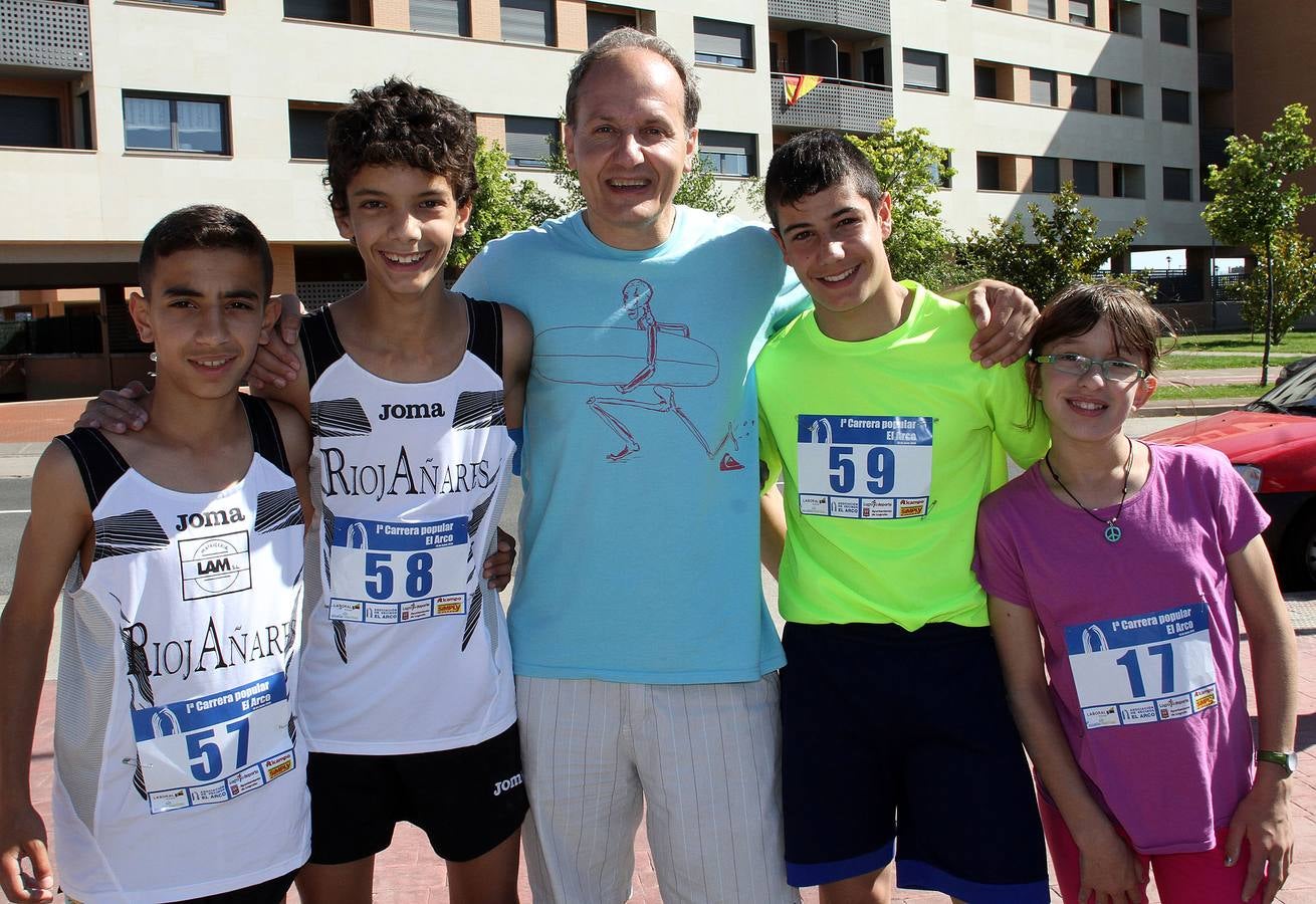 Los más pequeños también participaron en su Carrera de El Arco