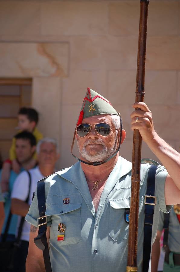 Homenaje en Hormilla de los Caballeros Legionarios al cabo Terrero