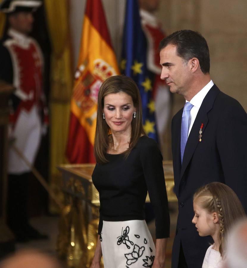 Los gestos de la ceremonia