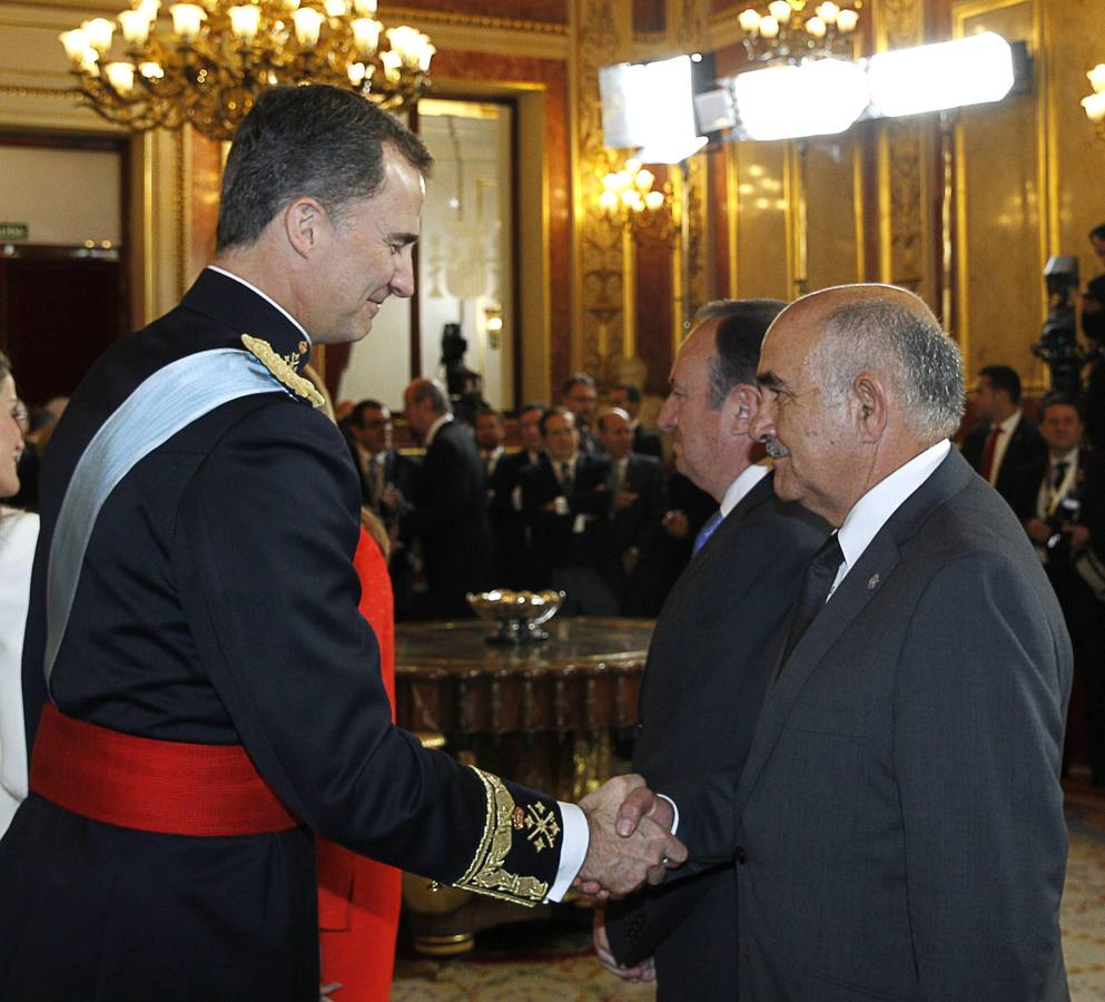 Recepción en el Palacio Real