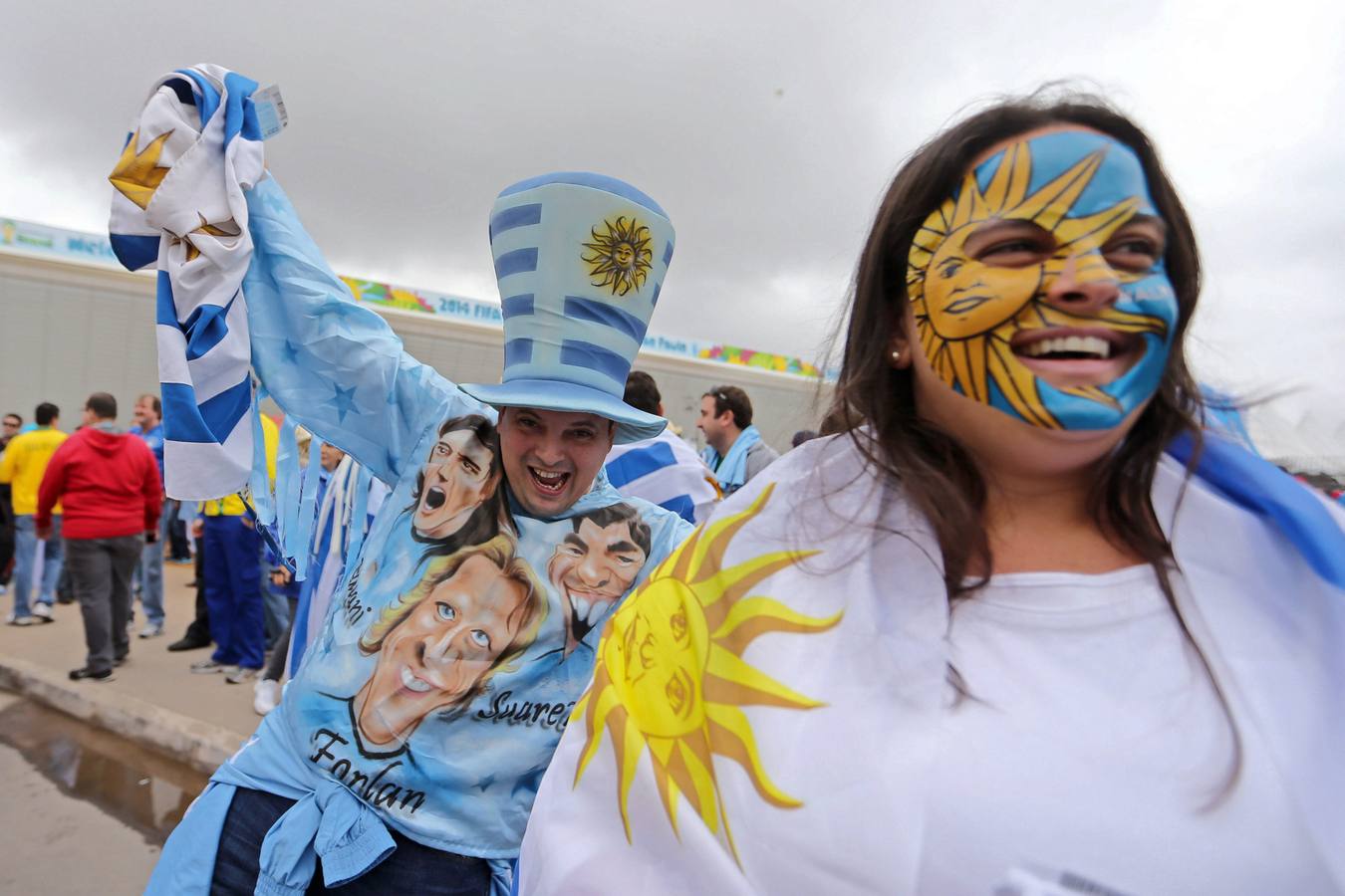 Las aficiones ponen el color al Mundial