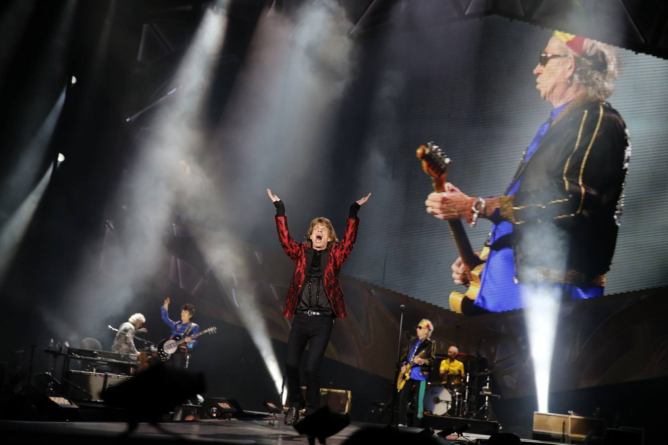 Los Rolling Stones celebran en Madrid 50 años de rock &#039;n&#039; roll