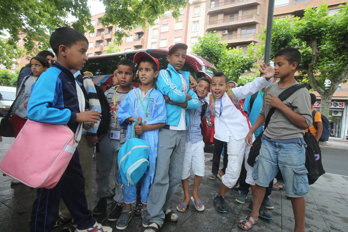 Llegan a Logroño los niños saharauis de &#039;Vacaciones en Paz&#039;