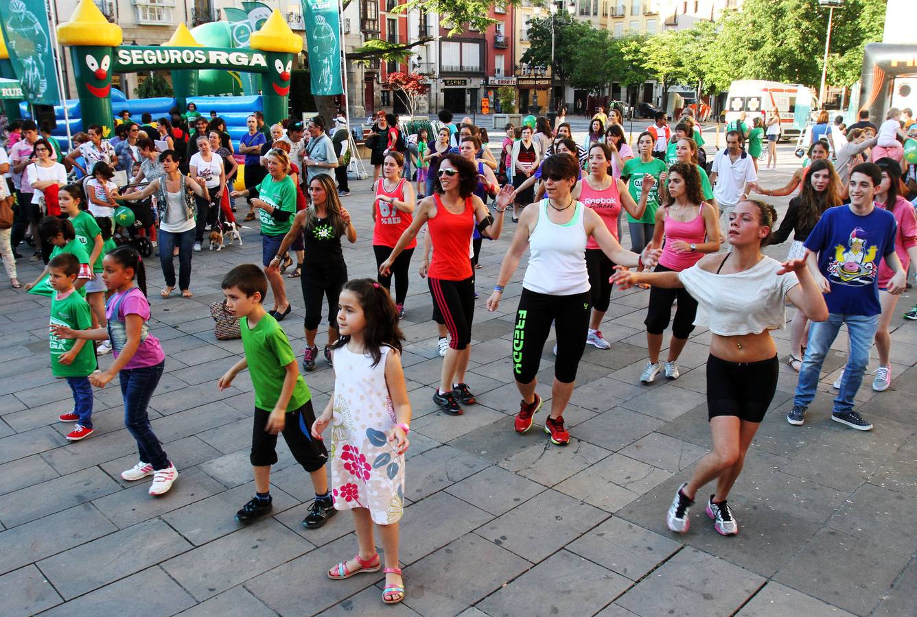 Actividades de &#039;La noche más deportiva&#039; en la Plaza del Mercado