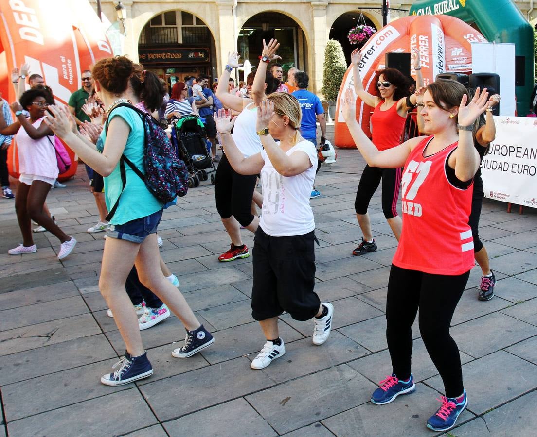 Actividades de &#039;La noche más deportiva&#039; en la Plaza del Mercado