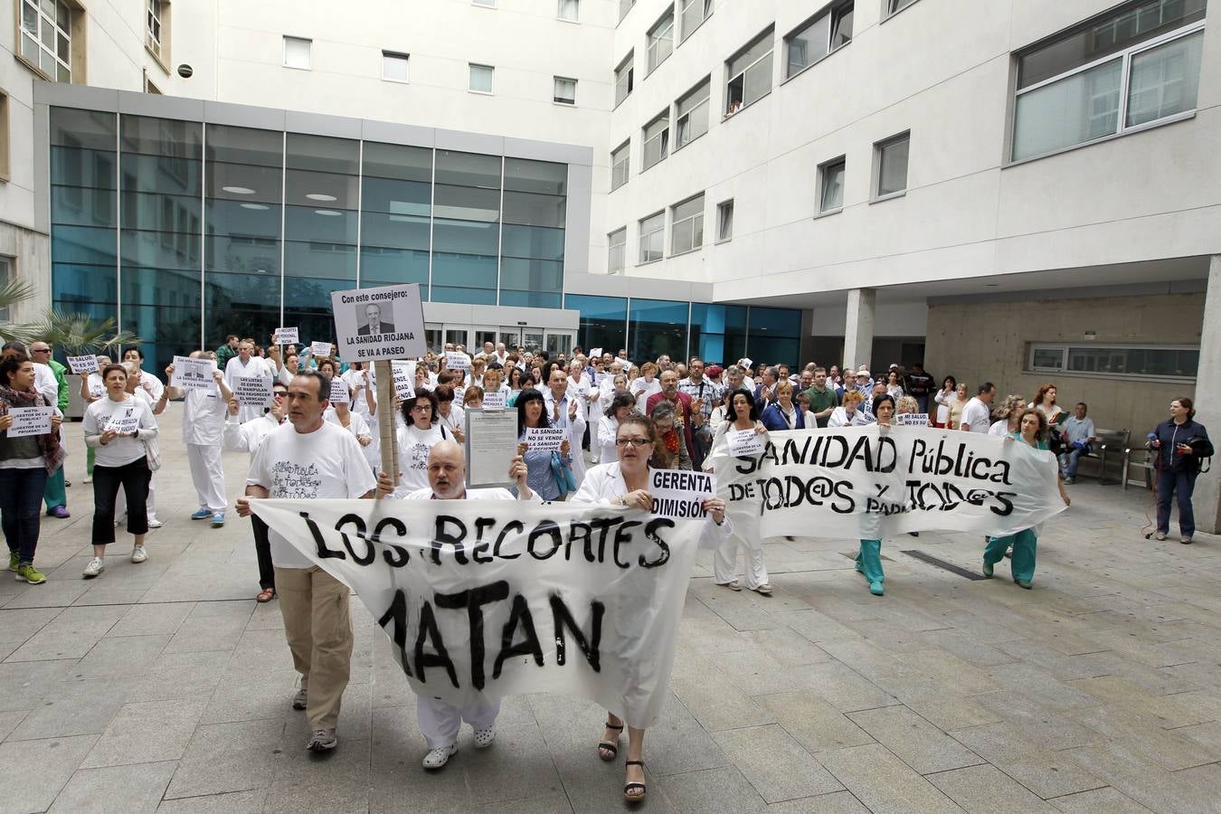 Manifestación de la &#039;Marea Blanca&#039;