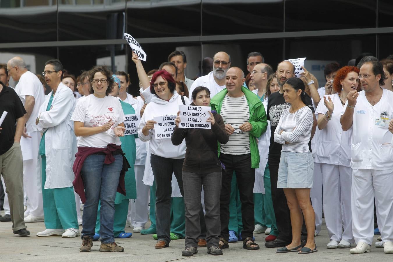 Manifestación de la &#039;Marea Blanca&#039;