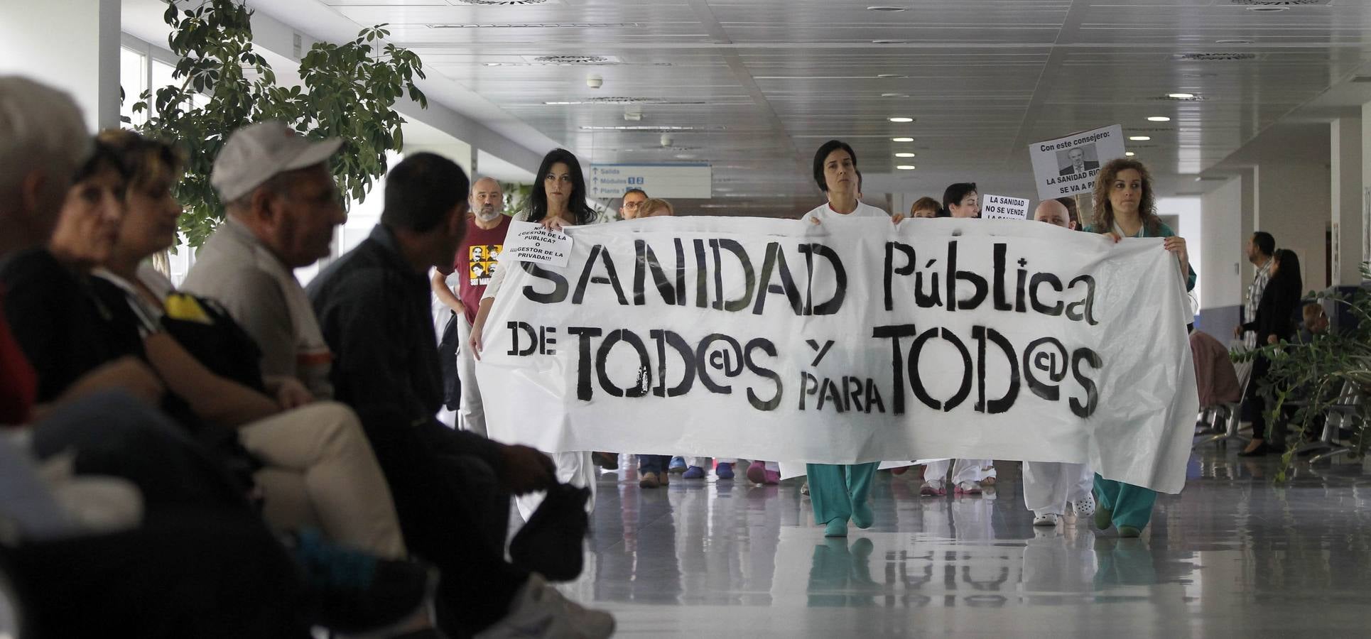 Manifestación de la &#039;Marea Blanca&#039;