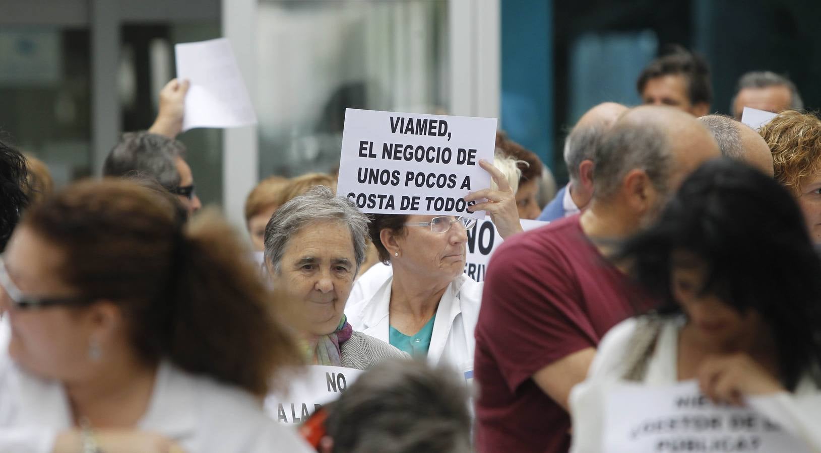 Manifestación de la &#039;Marea Blanca&#039;