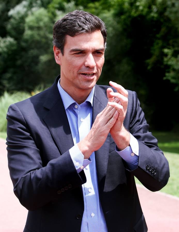 Visita de Pedro Sánchez a Logroño
