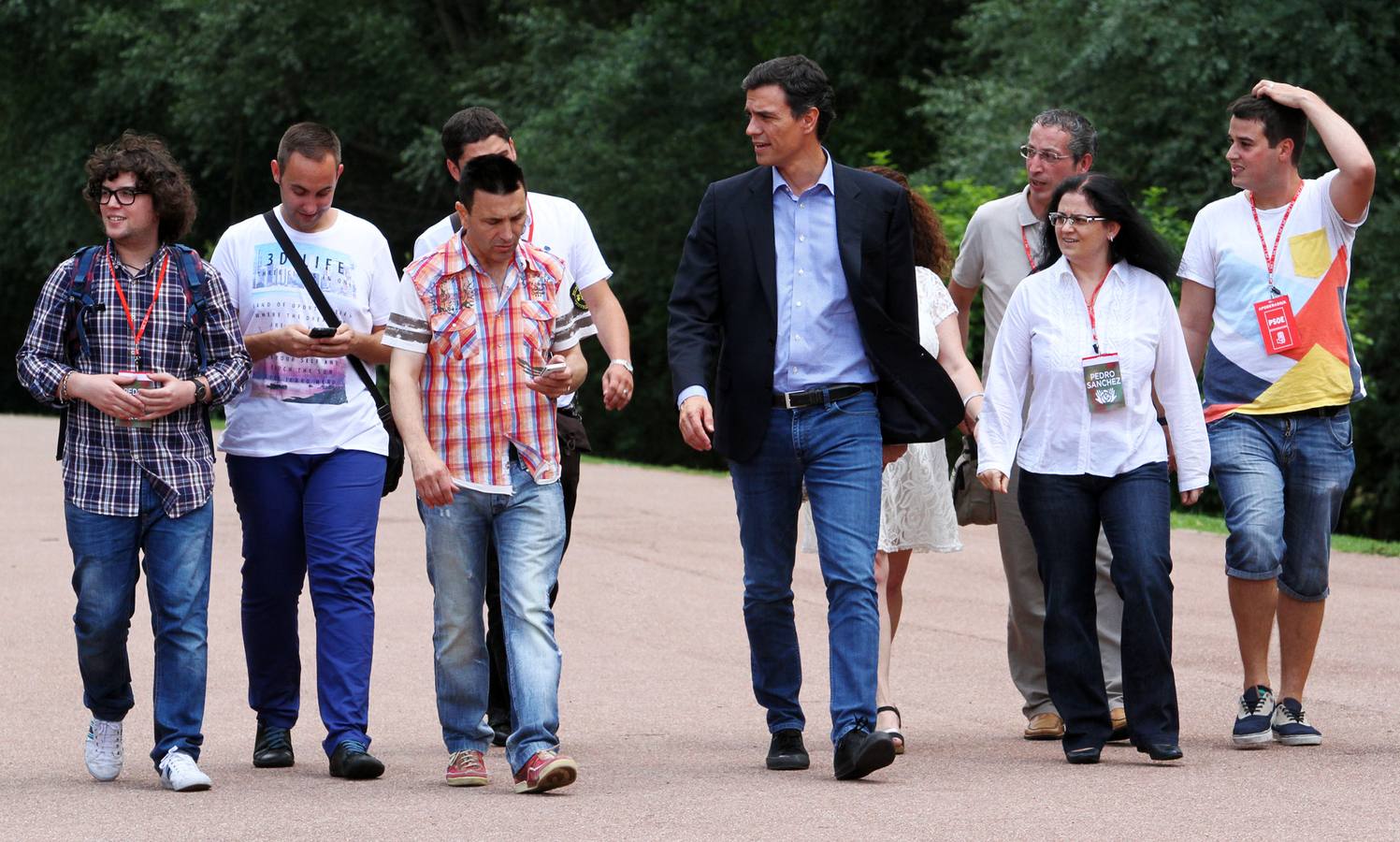 Visita de Pedro Sánchez a Logroño