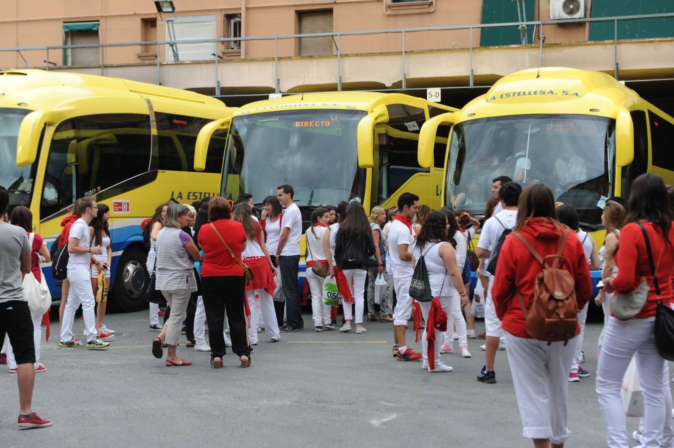 Los riojanos van a San Fermín